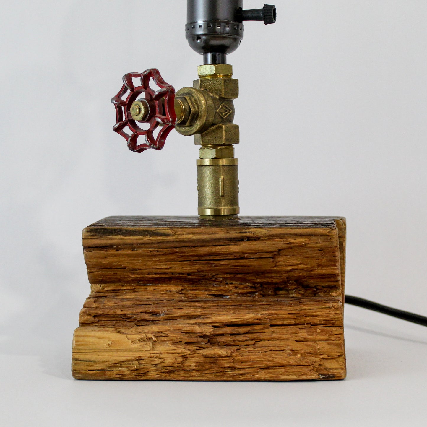 Industrial steampunk desk table lamp