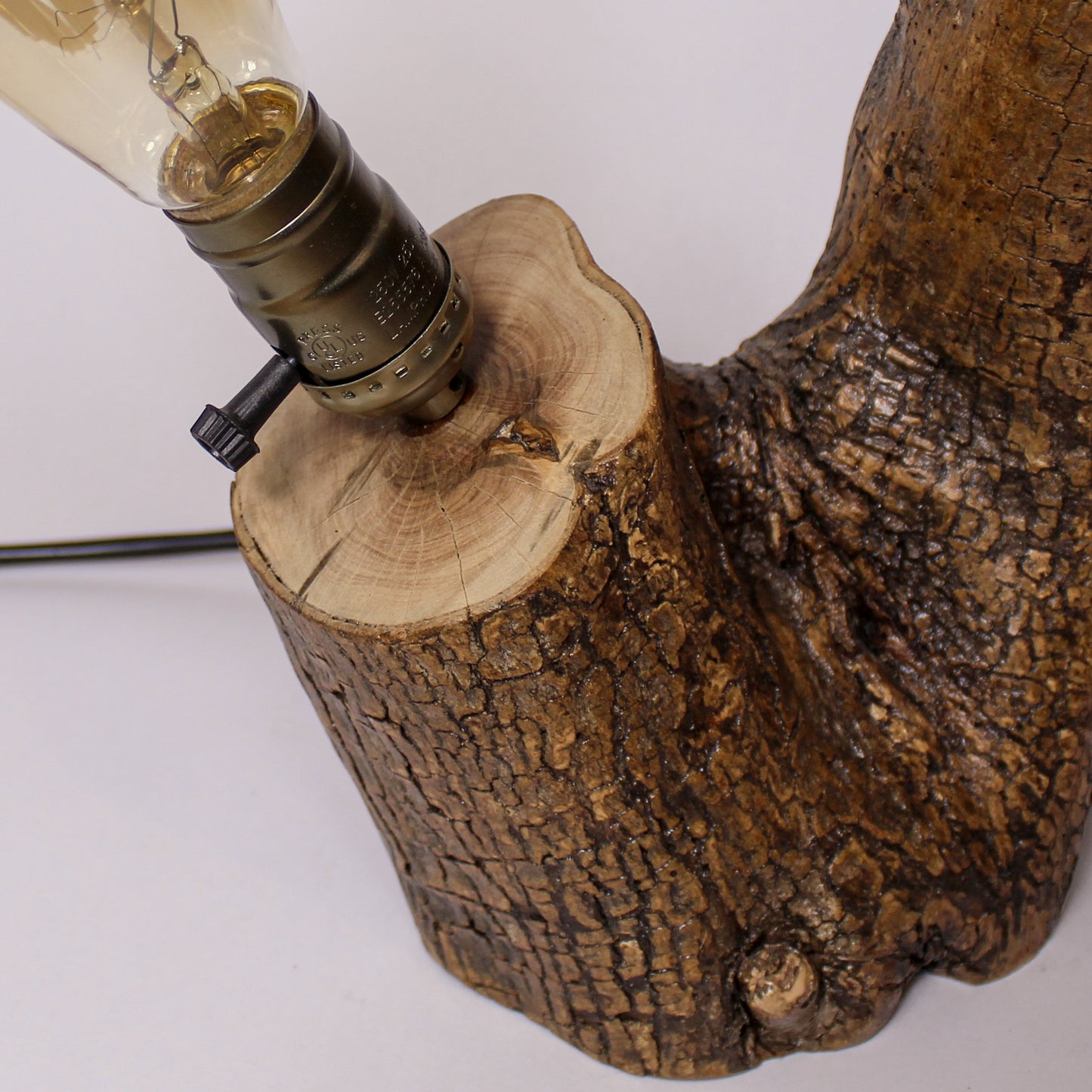 Olive Tree Double Branch Table Light