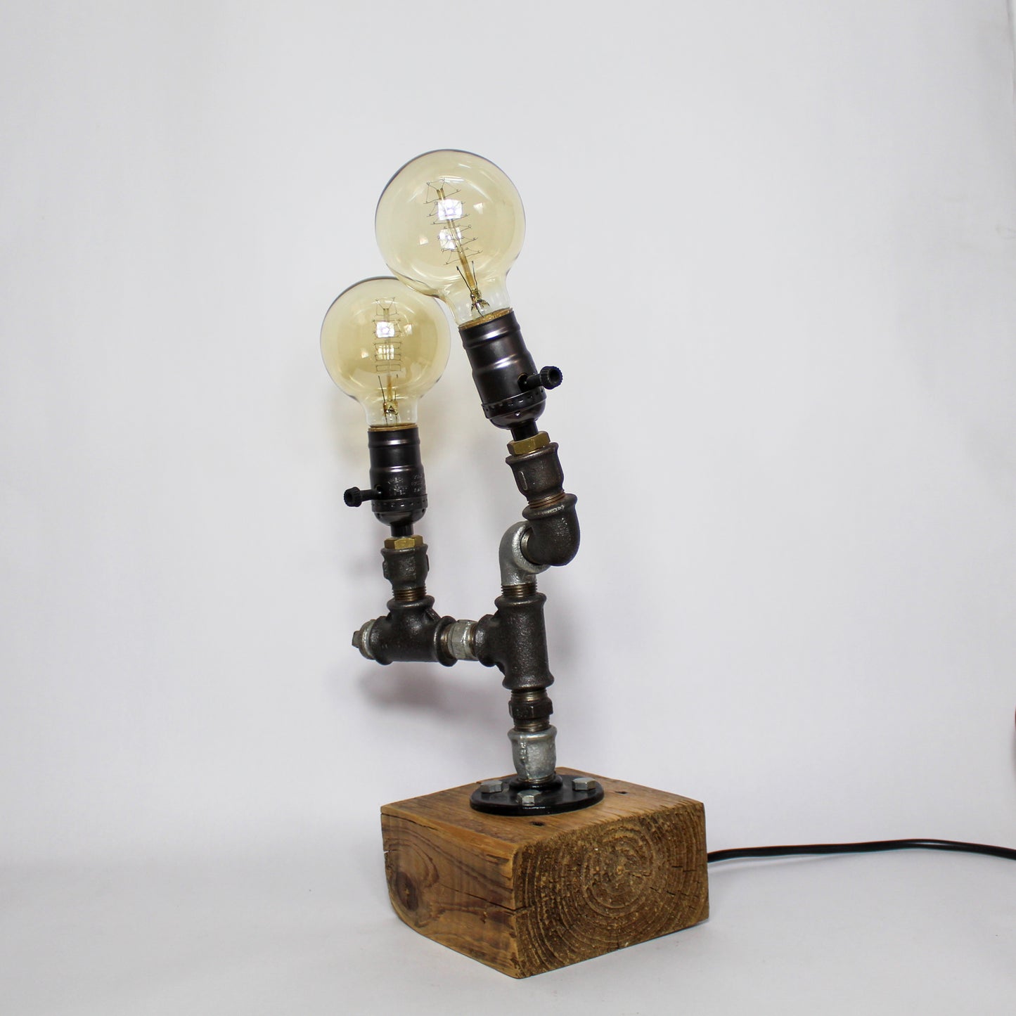 Steampunk Lamp, Edison Table Lamp, Desk Lamp, Pipes Lamp, Industrial Desk Lamp, Table Lamp, Farmhouse Table Lamp, Steampunk Table Decor
