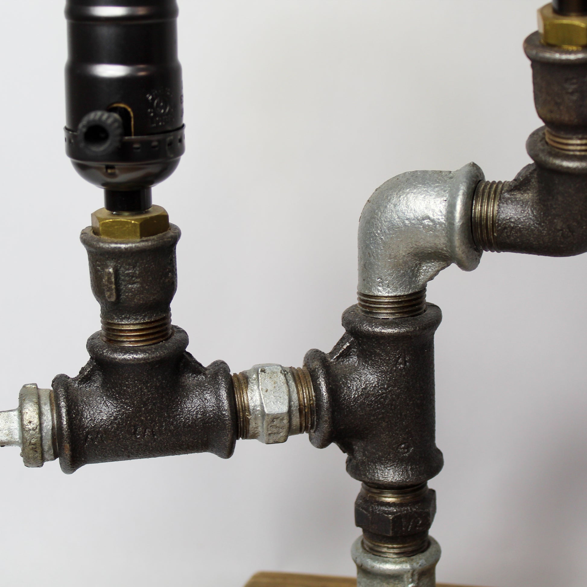 Steampunk Lamp, Edison Table Lamp, Desk Lamp, Pipes Lamp, Industrial Desk Lamp, Table Lamp, Farmhouse Table Lamp, Steampunk Table Decor