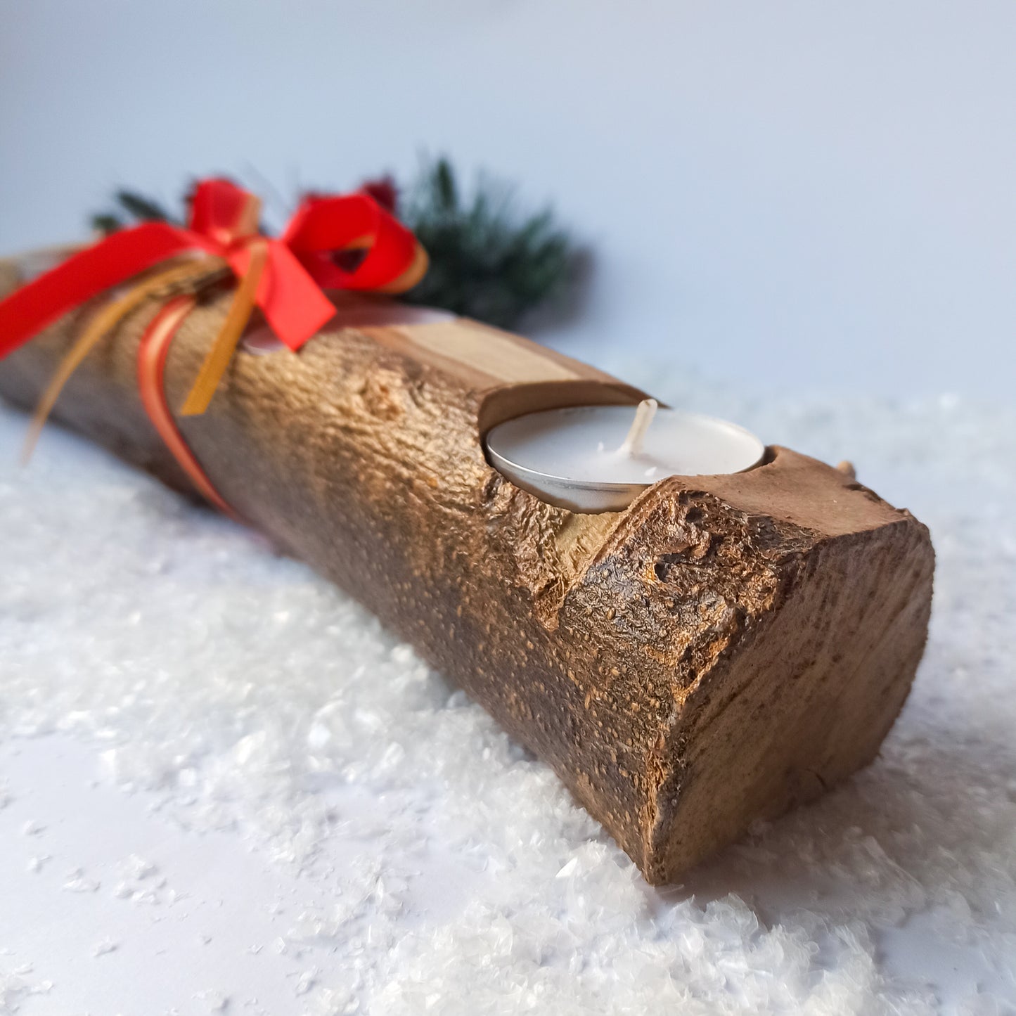 Tree Branch Candle Holder. Table centerpiece.
