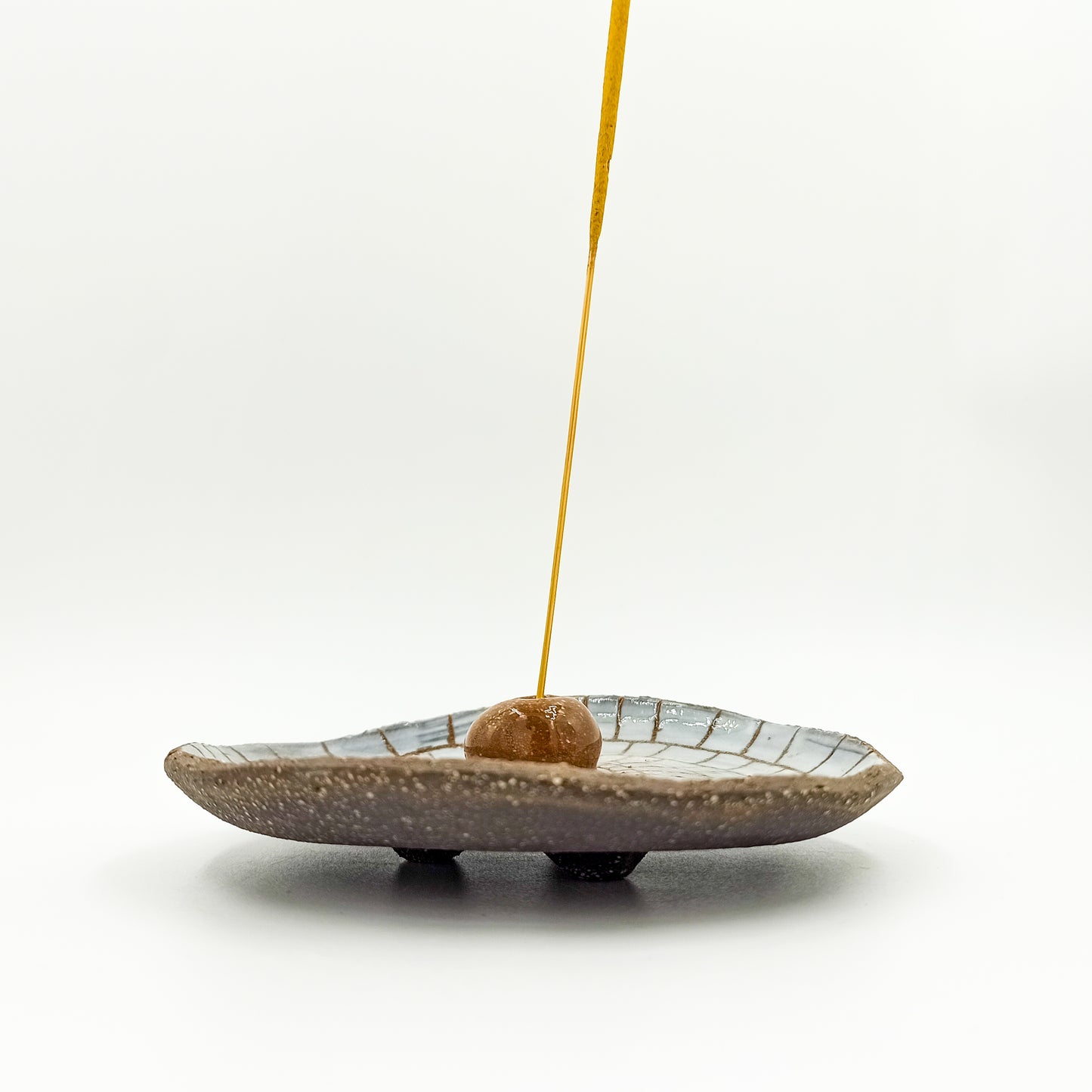 Ceramic handbuilt incense holder No1