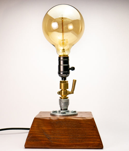 Steampunk Lamp, Edison Table Lamp, Desk Lamp, Pipes Lamp, Industrial Desk Lamp, Table Lamp, Farmhouse Table Lamp, Steampunk Table Decor