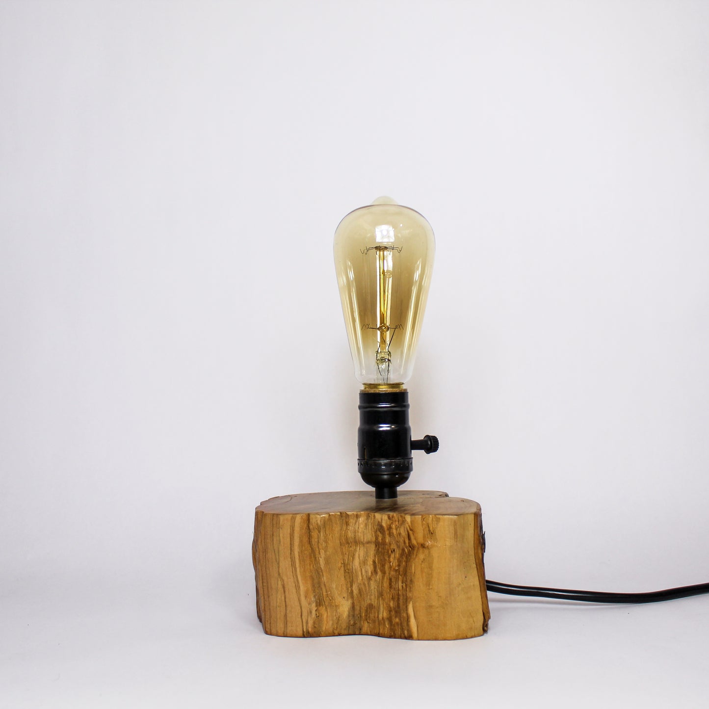 Olive tabletop  lamp (Right)