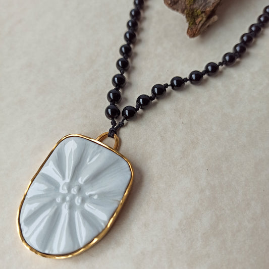 Flower Long Necklace