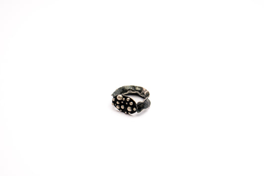Little drops sterling silver ring.