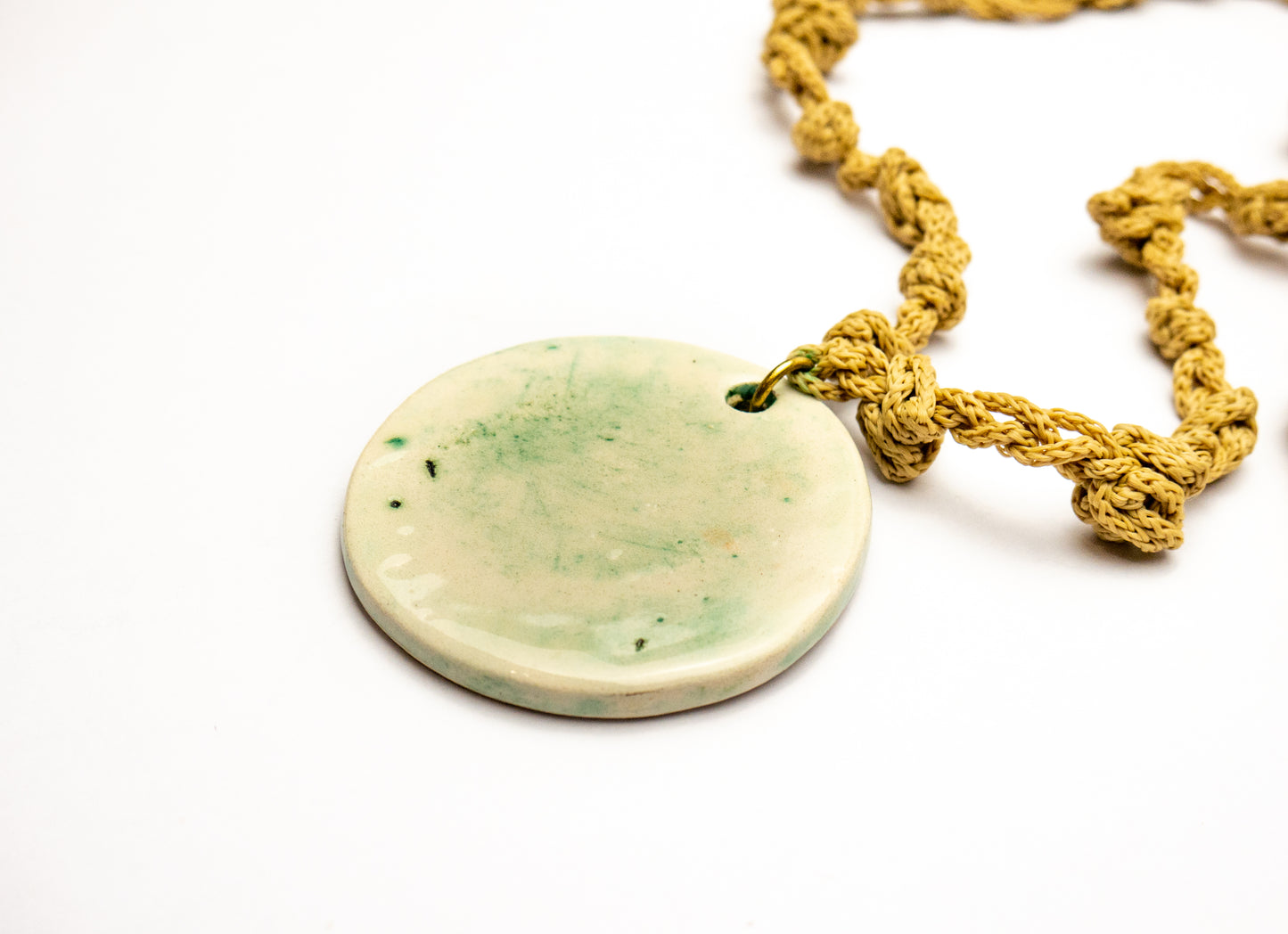 Green Circle Necklace