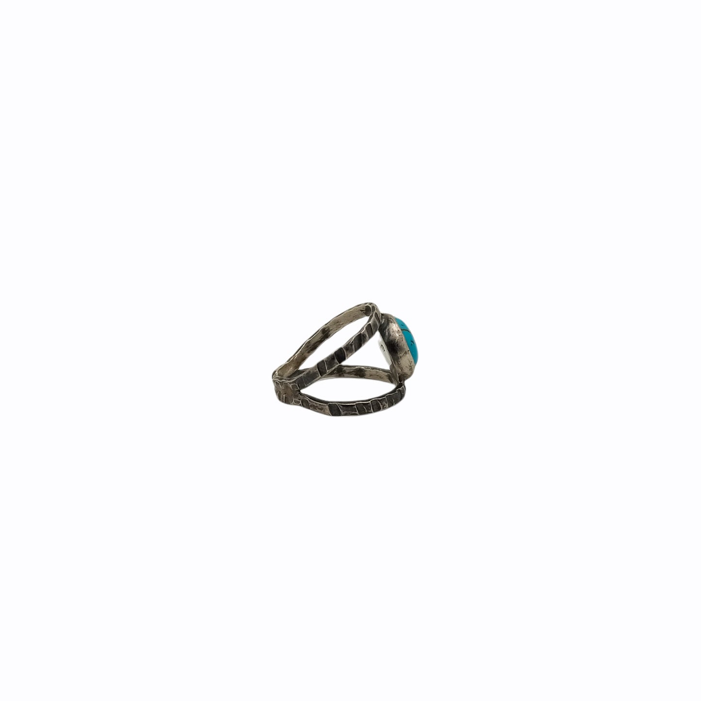 Ασημένιο δαχτυλίδι με τυρκουάζ πέτρα